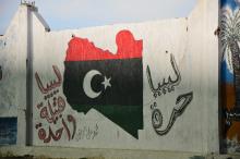Libyan Flag Graffitti, by Ben Sutherland, on Flickr (bensutherland)